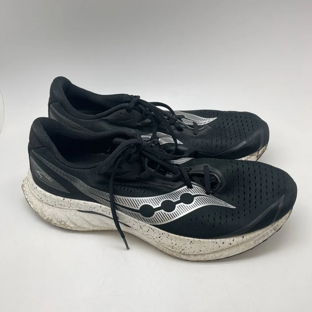 Saucony Sneakers Mens 14 Endorphin Speed 4 S20940-100 Black Running Gym Shoes